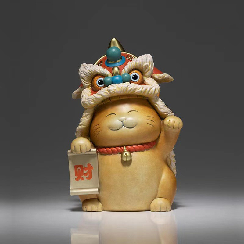 meo-may-man-phong-thuy-bang-dong Mèo may mắn mang đến tài lộc cho gia chủ CD877