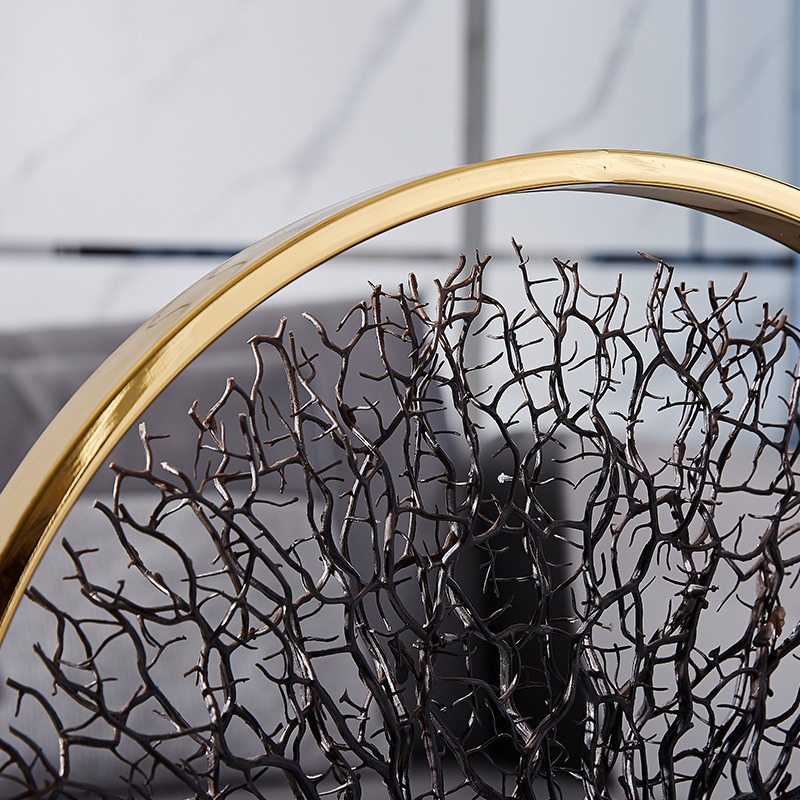 mo hinh cay tai loc 4 Mô hình cây tài lộc trang trí kệ phòng khách CD78