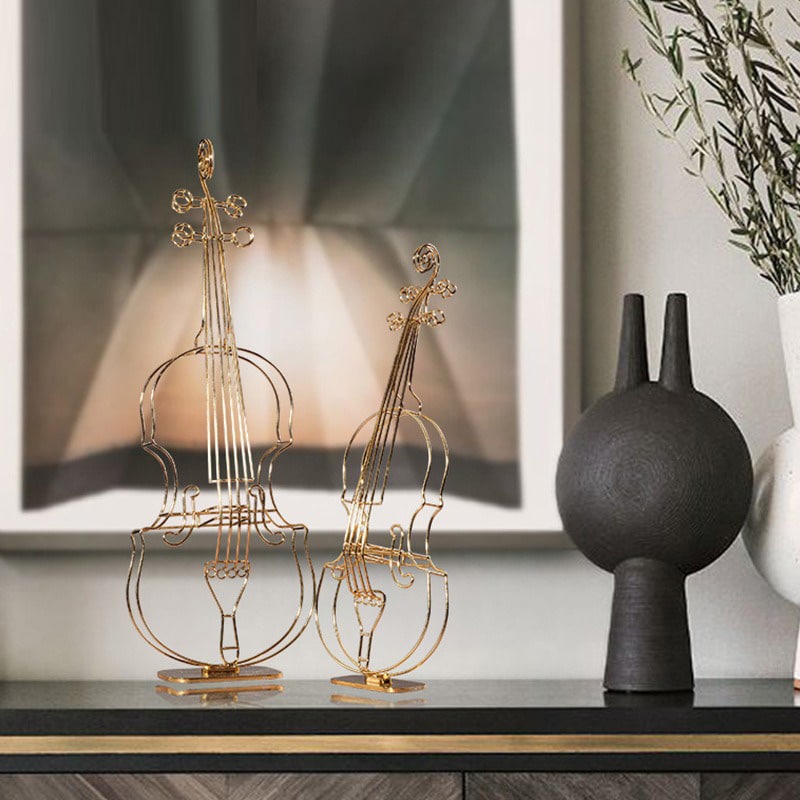 mo hinh dan violin Mô hình đàn trang trí CD61