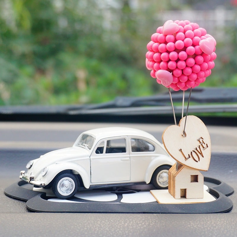 Mô hình nhà lầu xe hơi trang trí oto CD648