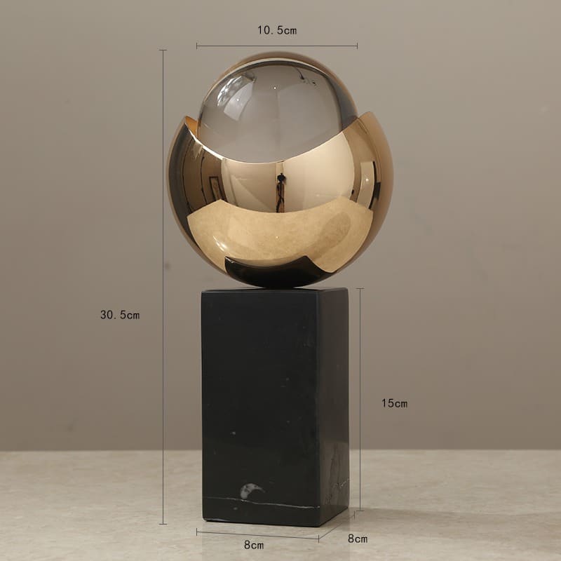 qua-cau-pha-le-trong-suot 4 Quả cầu pha lê trong suốt để kệ tivi CD197