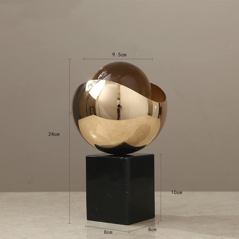 qua-cau-pha-le-trong-suot 5 Quả cầu pha lê trong suốt để kệ tivi CD197