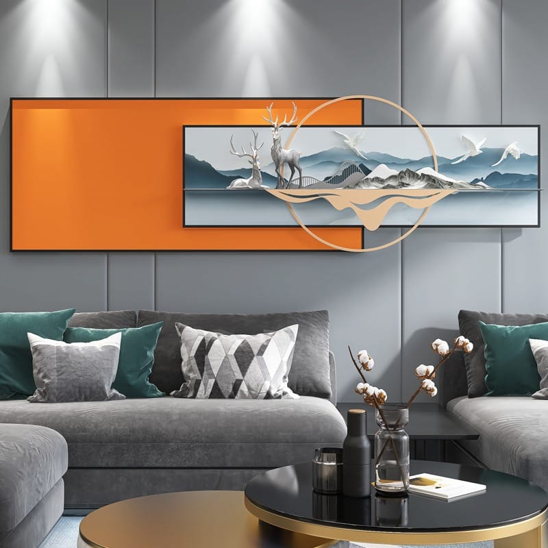 Phù điêu 3D sáng tạo CD74