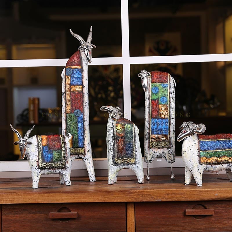 Tượng con dê phong cách Vintage CD467