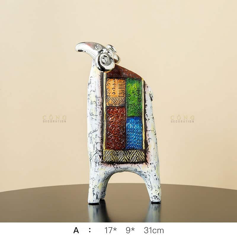 tuong-con-de-vintage-5 Tượng con dê phong cách Vintage CD467