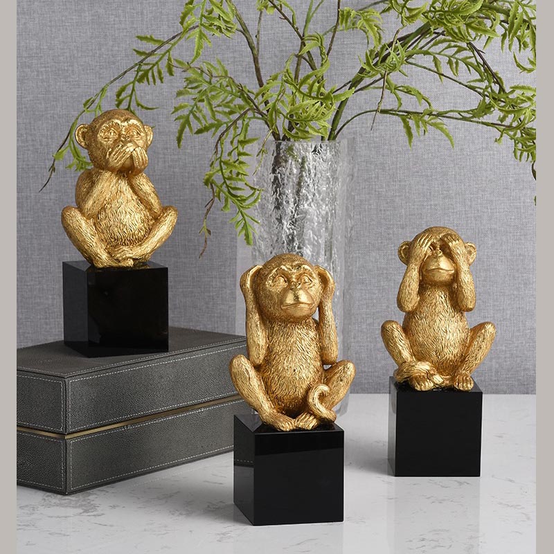 Tượng khỉ để bàn