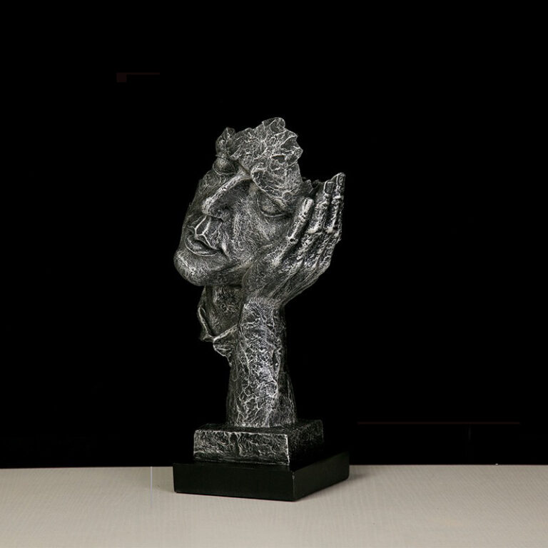 tuong-nua-mat-ba-khong-6-768x768 Tượng im lặng trang trí nội thất, phòng khách, tủ rượu đẹp mắt CD3002