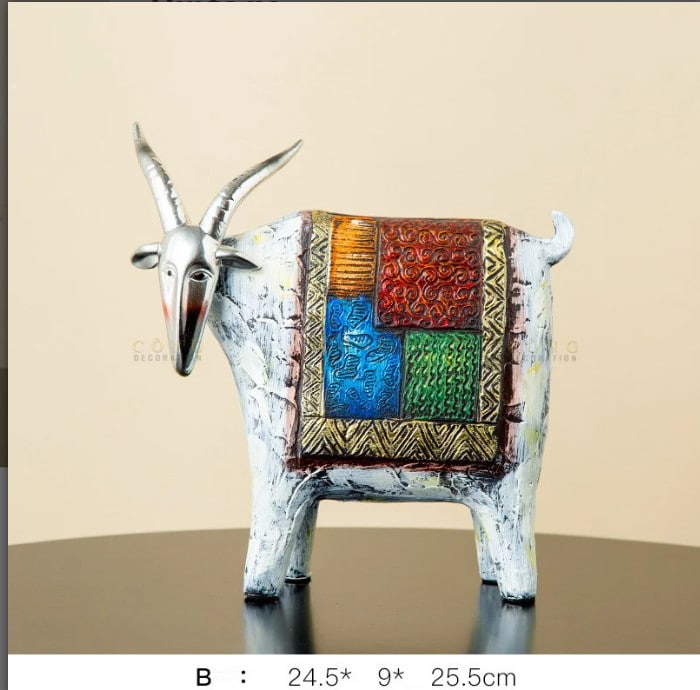 z4118337555071_753b26c138372c00334328637f0900db Tượng con dê phong cách Vintage CD467