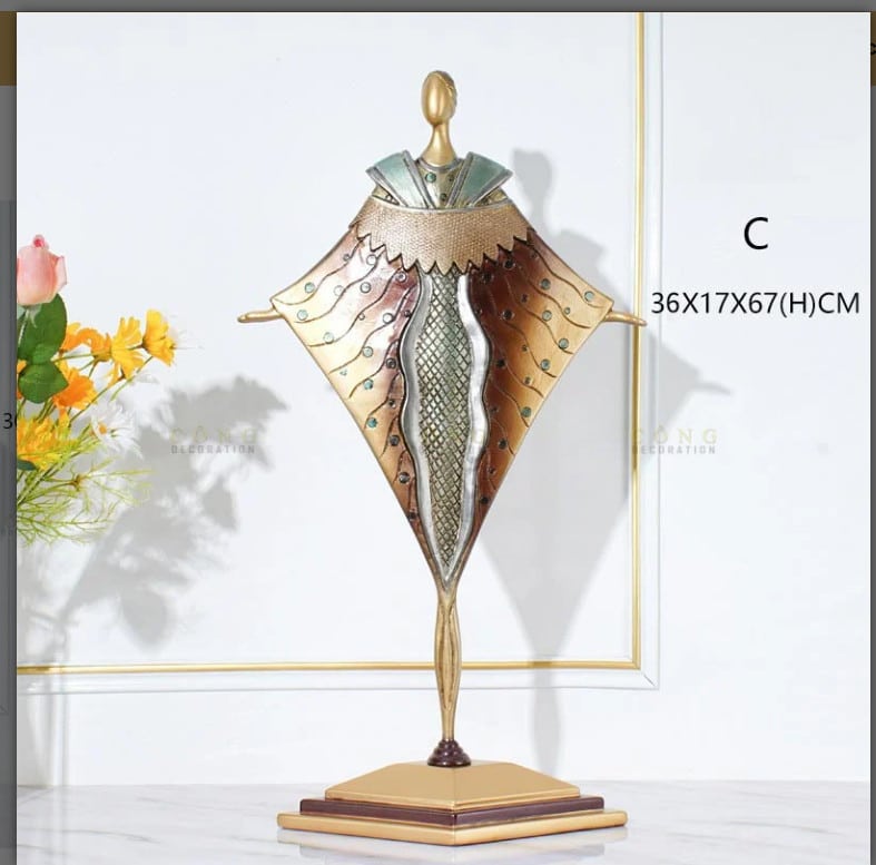 Tượng nghệ thuật để bàn CD461