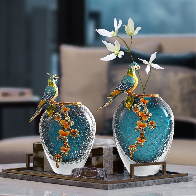 Bình Cắm Hoa Chim Vẹt