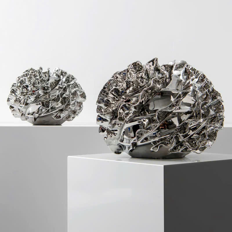 Bình Trang Trí Sóng Uốn Lượn Sang Trọng