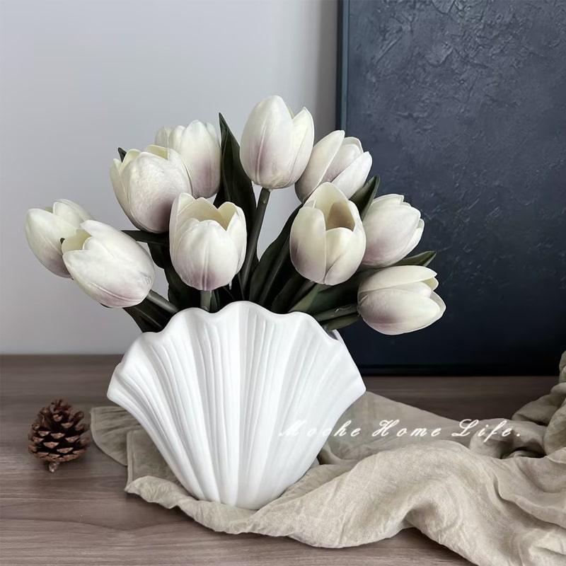 Bình Hoa Vỏ Sò Thanh Lịch