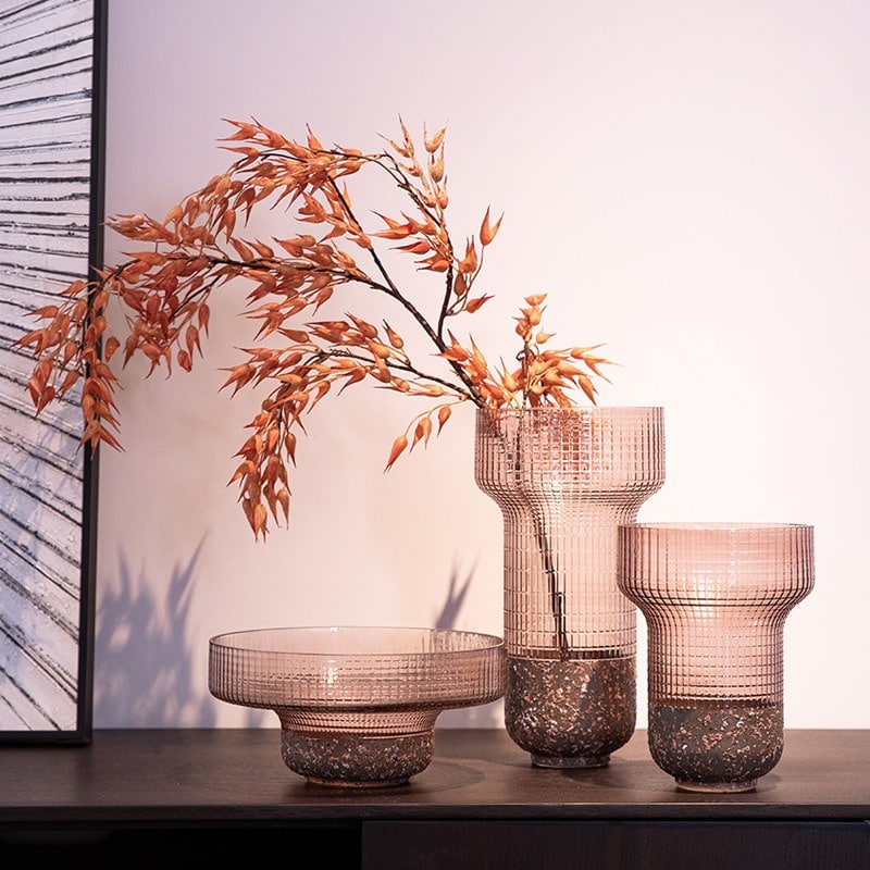 Bộ Bình Cắm Hoa Cổ Rộng