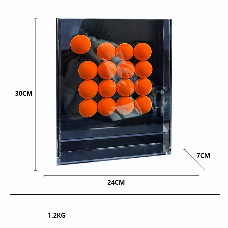 bong-xop-acrylic-decor-ke-sach-1 Hộp Acrylic Trang Trí Bóng Sắc Màu