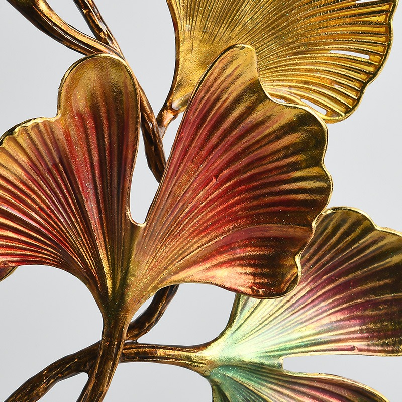 do-trang-tri-la-bach-qua-trang-men-4 Tượng Lá Bạch Quả Nghệ Thuật Sắc Màu