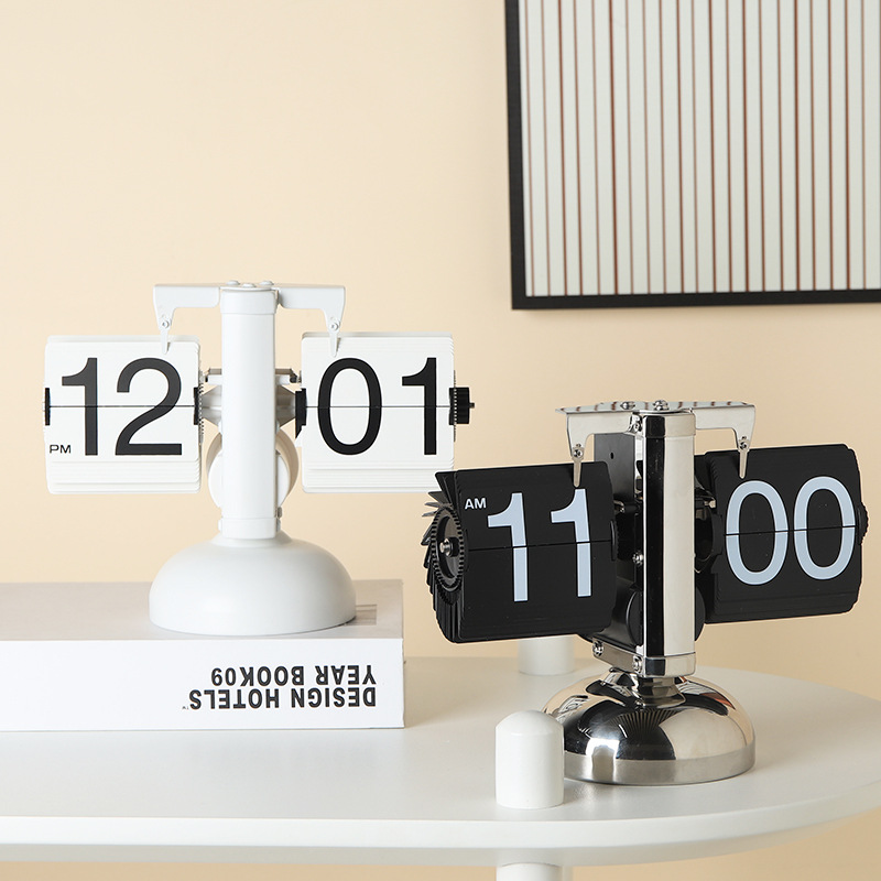 Đồng Hồ Lật Cổ Điển Để Bàn