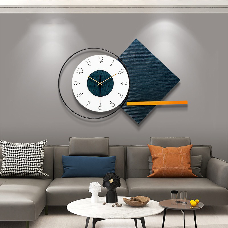 Đồng Hồ Treo Tường Nghệ Thuật Hình Học