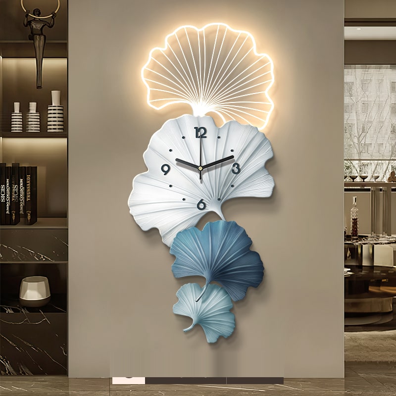 dong-ho-treo-tuong-la-bach-qua-1 Đồng Hồ Treo Tường Lá Bạch Quả