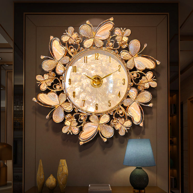 Đồng Hồ Treo Tường Vũ Điệu Hồ Điệp Khảm Trai