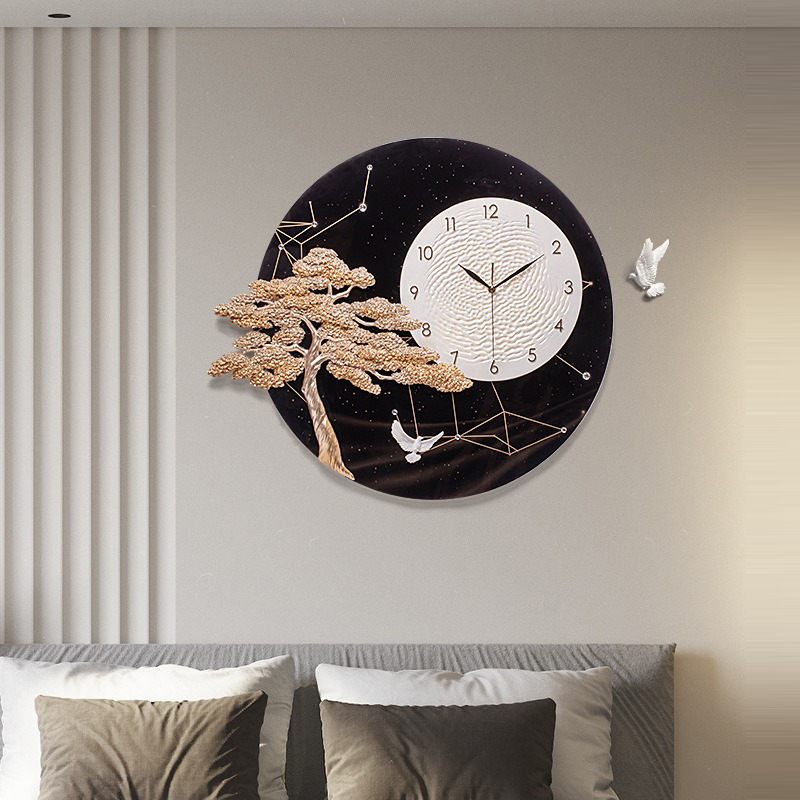 Đồng Hồ Treo Tường Tùng Hạc Nghệ Thuật