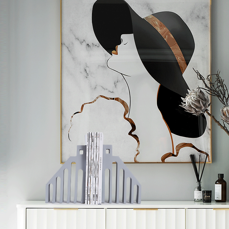 gia-do-sach-nghe-thuat-kien-truc-1 Giá Đỡ Sách Tạo Hình Kiến Trúc Sáng Tạo