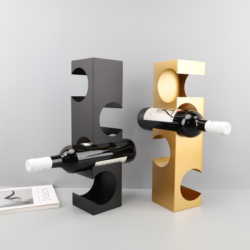 Kệ Rượu Hình Khối Hiện Đại