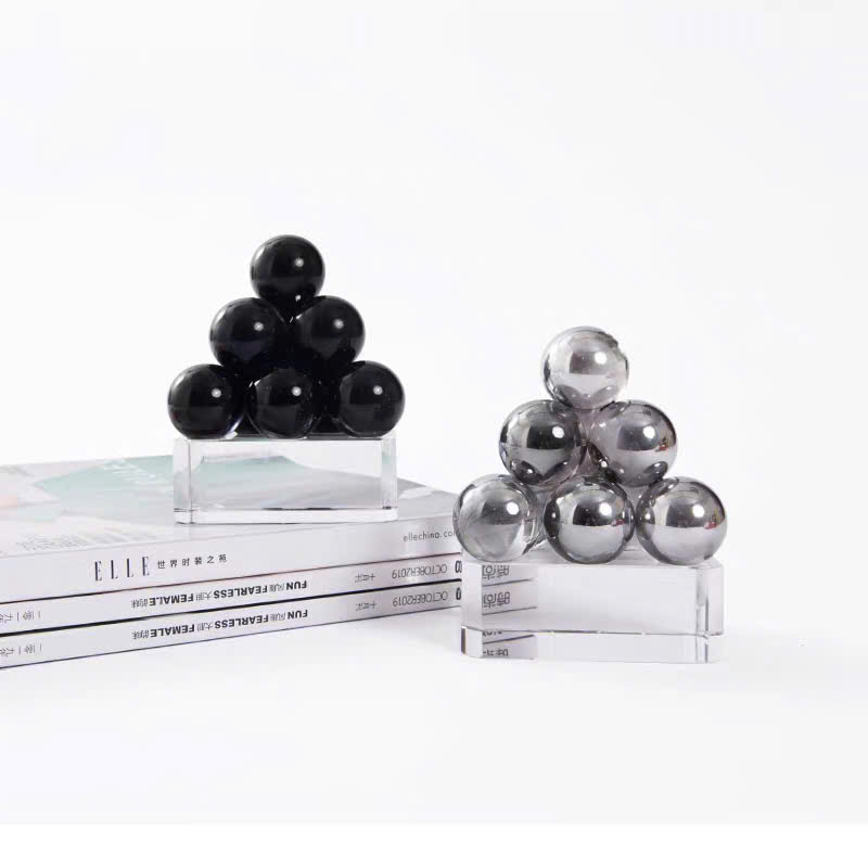 Khối Trang Trí Bi Pha Lê Thời Thượng