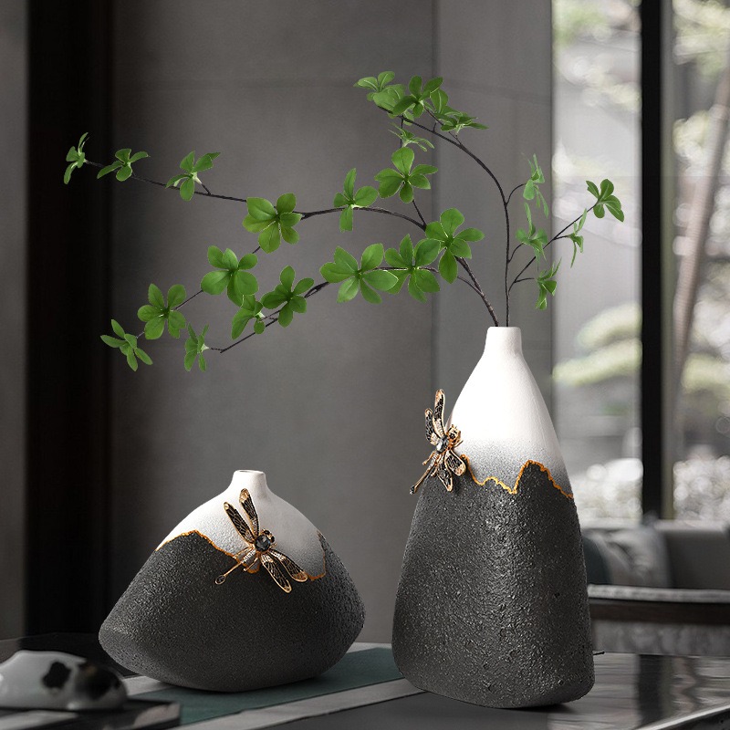 Bình Hoa Chuồn Chuồn Cổ Điển