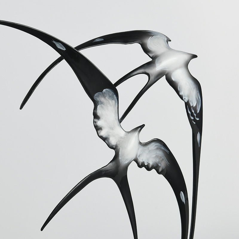 mau-decor-doi-chim-en-4 Tượng Đôi Chim Én Tình Yêu Tự Do