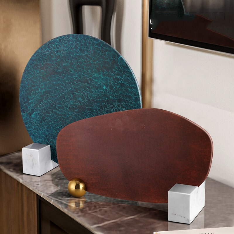 mo-hinh-da-cam-thach-decor-trong-nha-4 Bộ Đôi Đá Cẩm Thạch Sắc Màu Tương Phản