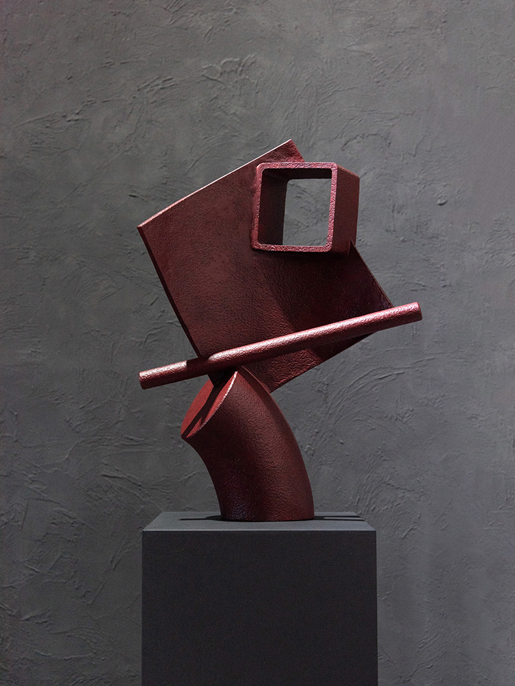 Tượng Khối Hình Học Cân Bằng Nghệ Thuật