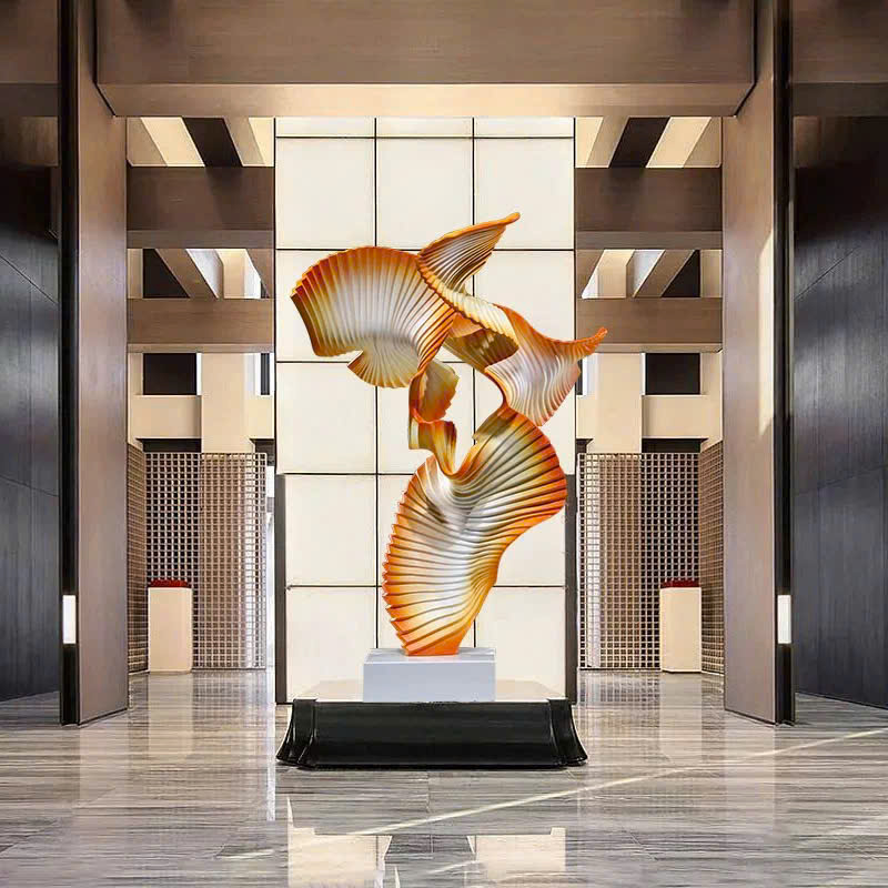 Tượng Điêu Khắc Vũ Điệu Gió