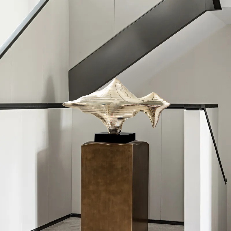 mo-hinh-dieu-khac-bang-soi-thuy-tinh-2 Tượng Cá Vây Sóng Độc Bản