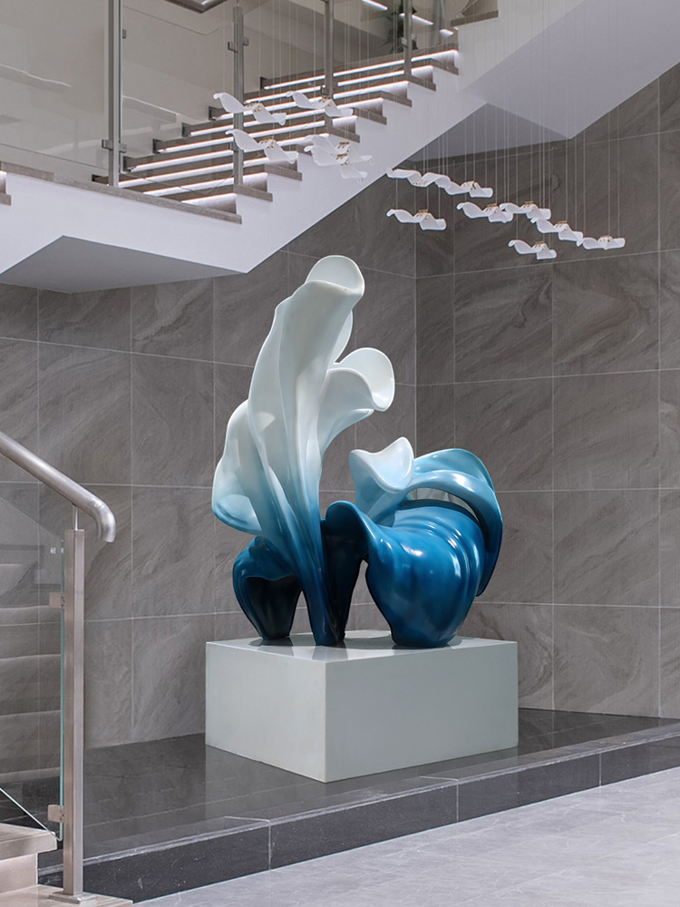 Vũ Điệu Biển Xanh Trang Trí Sảnh