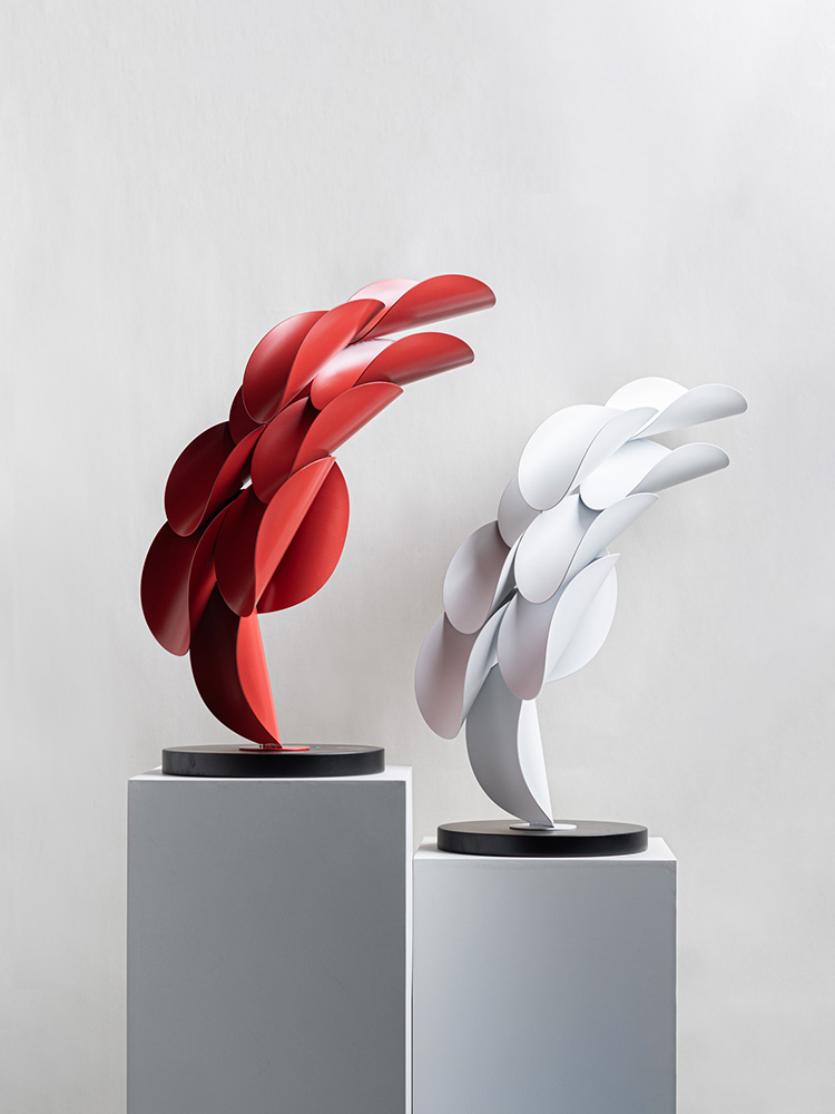 Tượng Lá Xếp Tầng Nghệ Thuật