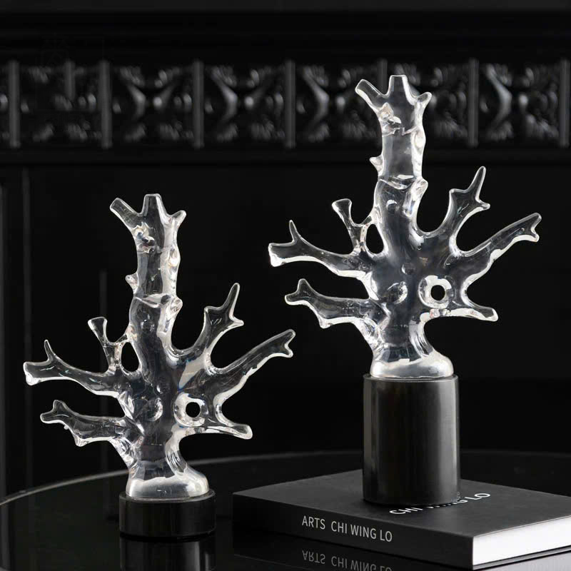 Tượng San Hô Trong Suốt Kiểu Dáng Mới