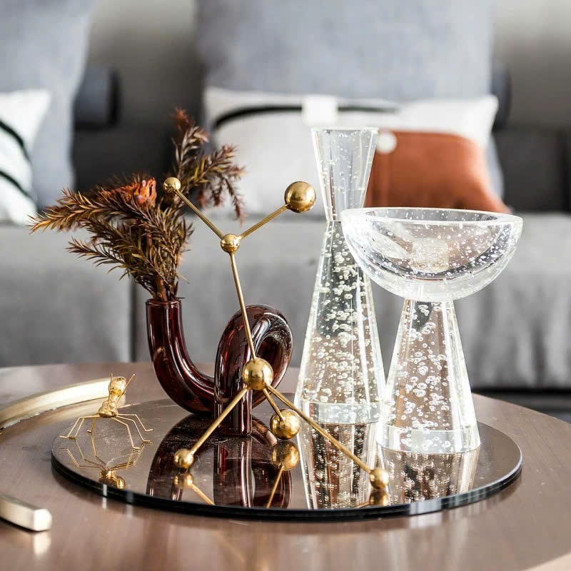 Mô Hình Pha Lê Tối Giản Kiểu Dáng Hình Khối