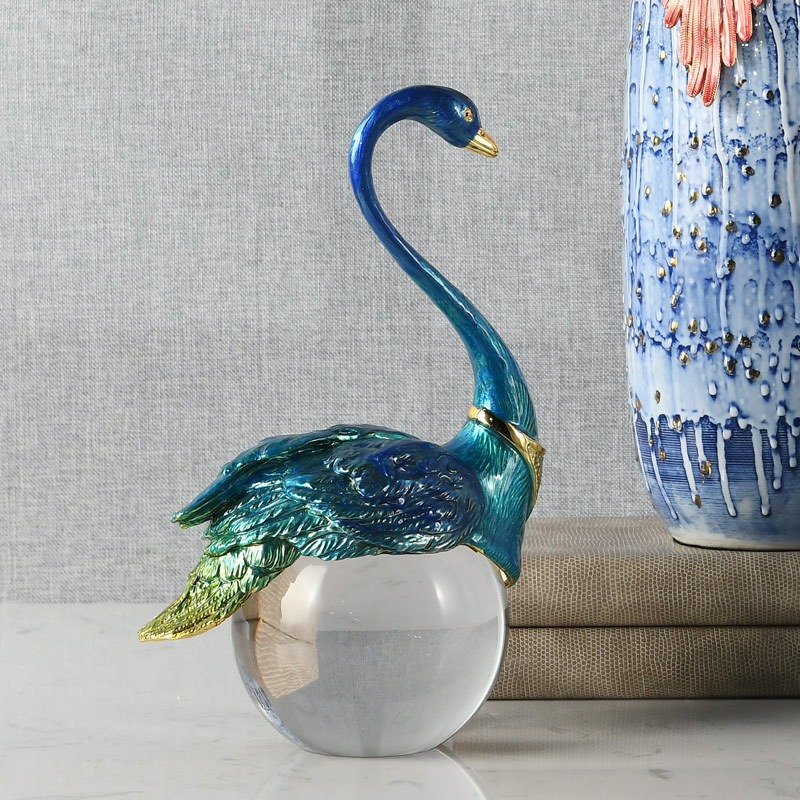 Cặp Thiên Nga Pha Lê Hòa Quyện