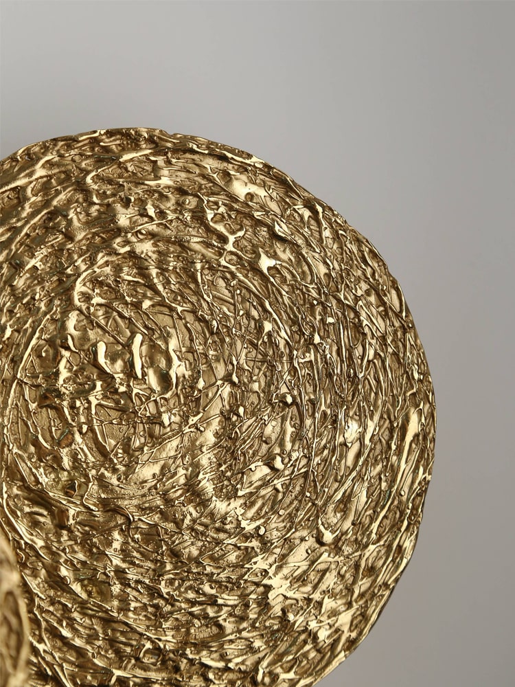 mo-hinh-trang-tri-bang-dong-de-ban-2-3 Cặp Đĩa Đồng Nghệ Thuật Ánh Vàng