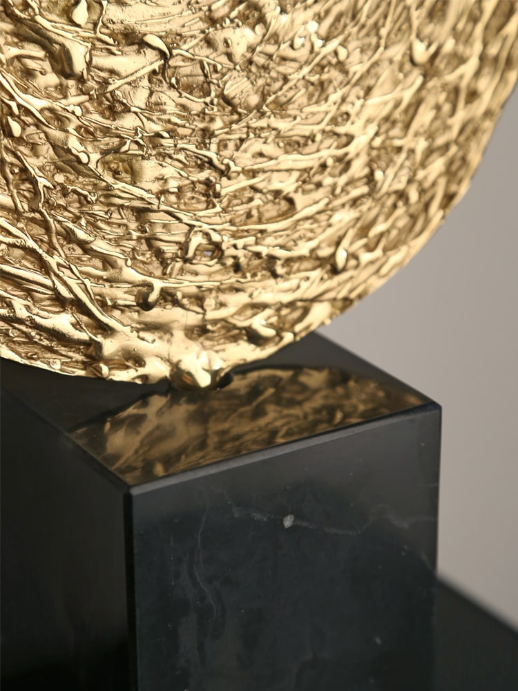 mo-hinh-trang-tri-bang-dong-de-ban-2-4 Cặp Đĩa Đồng Nghệ Thuật Ánh Vàng