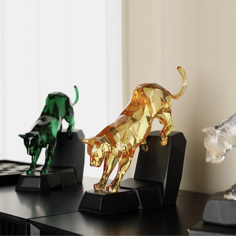 Mô Hình Báo Pha Lê Sang Trọng