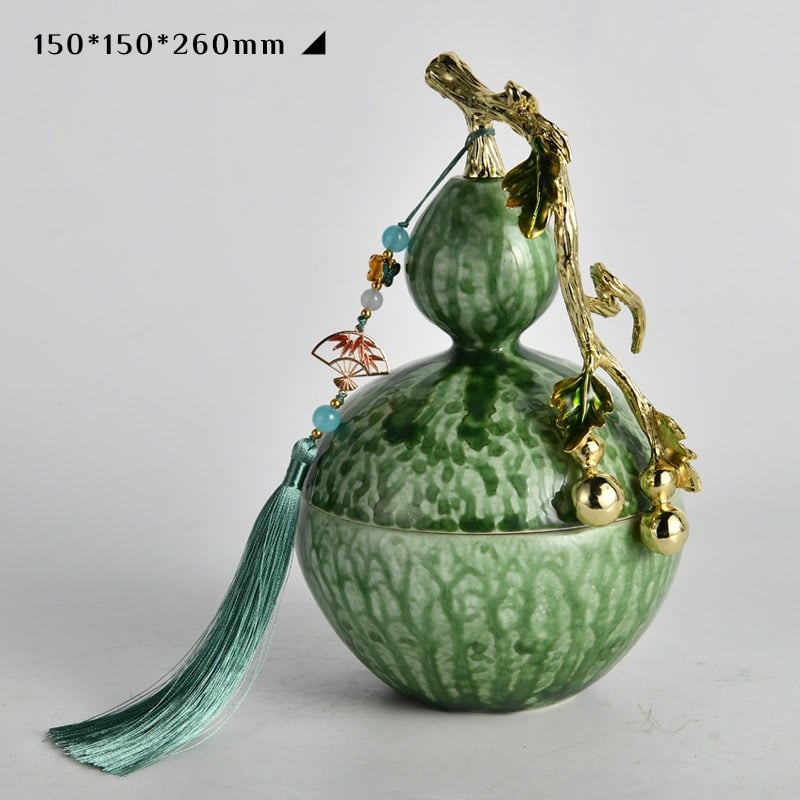 qua-bau-ho-lo-de-ban-1 Quả Bầu Hồ Lô Ngọc Lục Bảo Phong Thủy