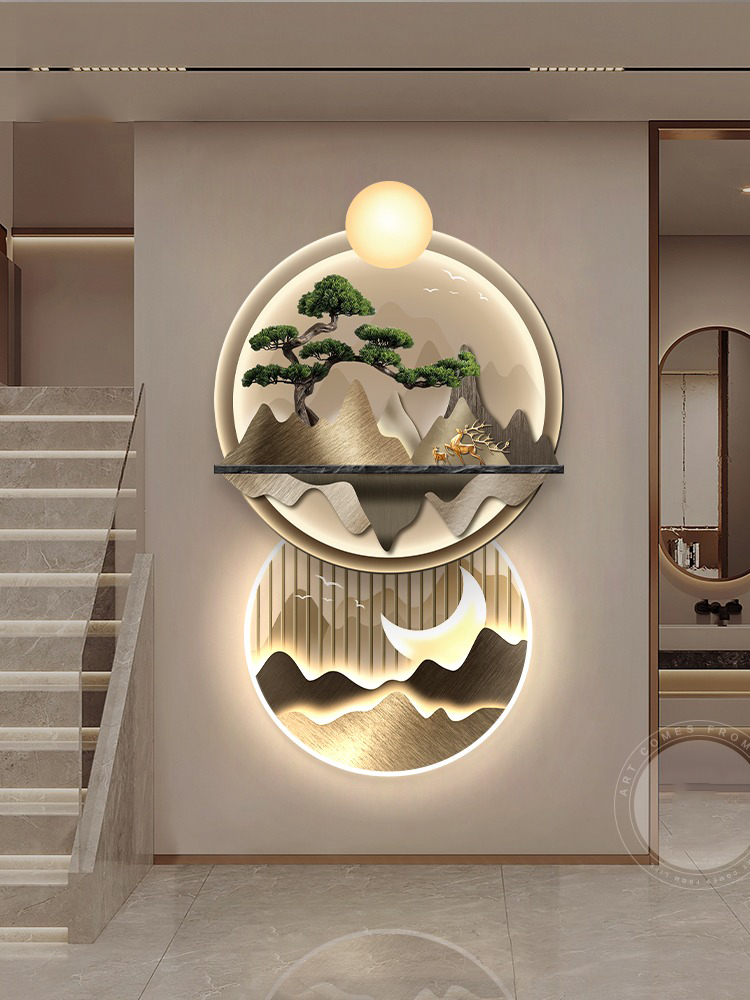 Tranh 3D Trang Trí Lối Đi Hành Lang