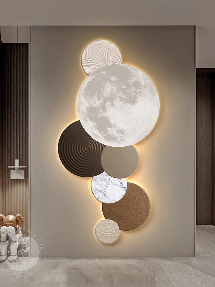 Tranh Hình Học 3D Treo Tường Phòng Khách