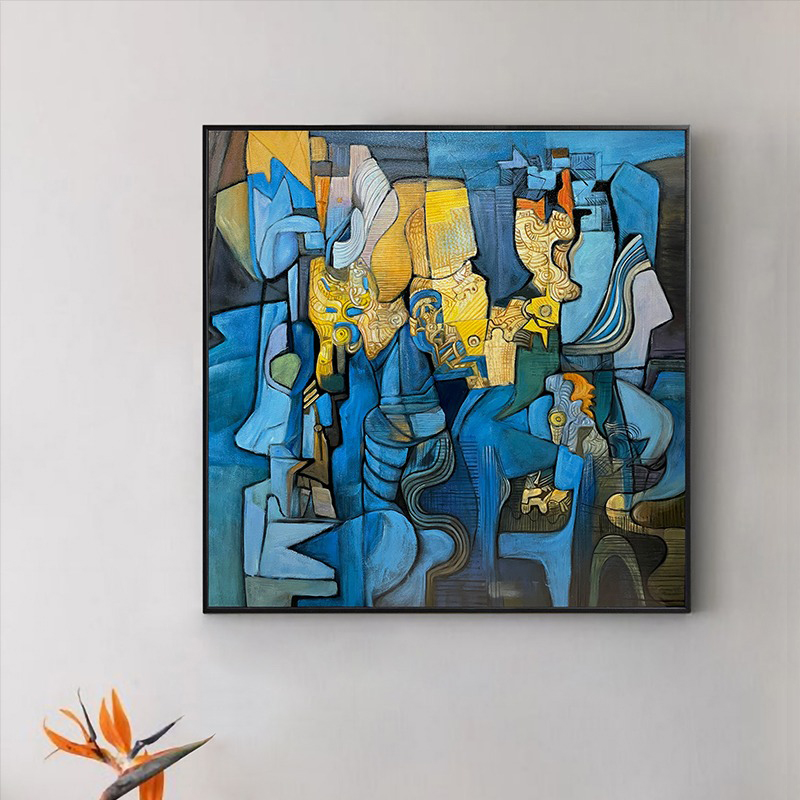 Tranh Sơn Dầu Trừu Tượng Hiện Đại