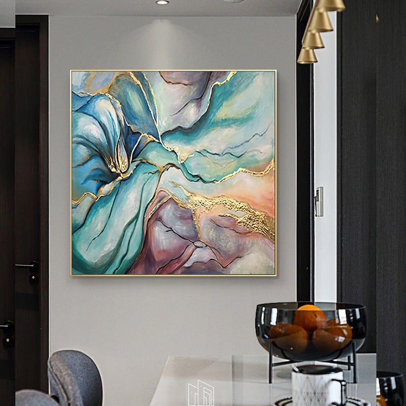 tranh-son-dau-ve-tay-truu-tuong-2 Tranh Sơn Dầu Vẽ Tay Trừu Tượng