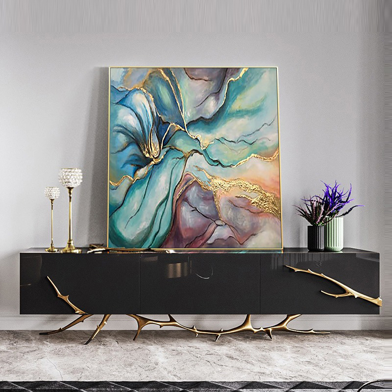 tranh-son-dau-ve-tay-truu-tuong-4 Tranh Sơn Dầu Vẽ Tay Trừu Tượng