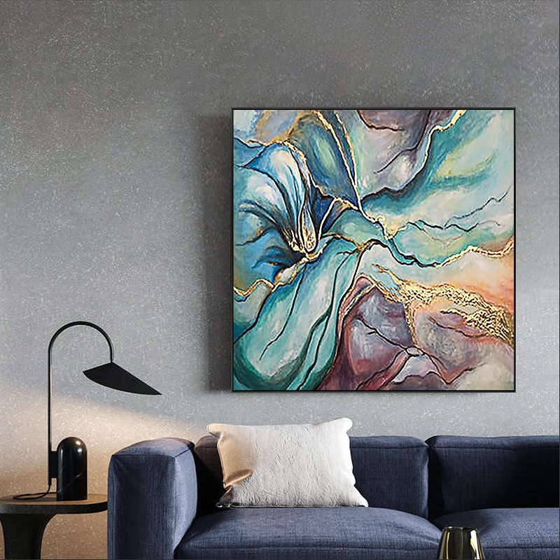 tranh-son-dau-ve-tay-truu-tuong-5 Tranh Sơn Dầu Vẽ Tay Trừu Tượng