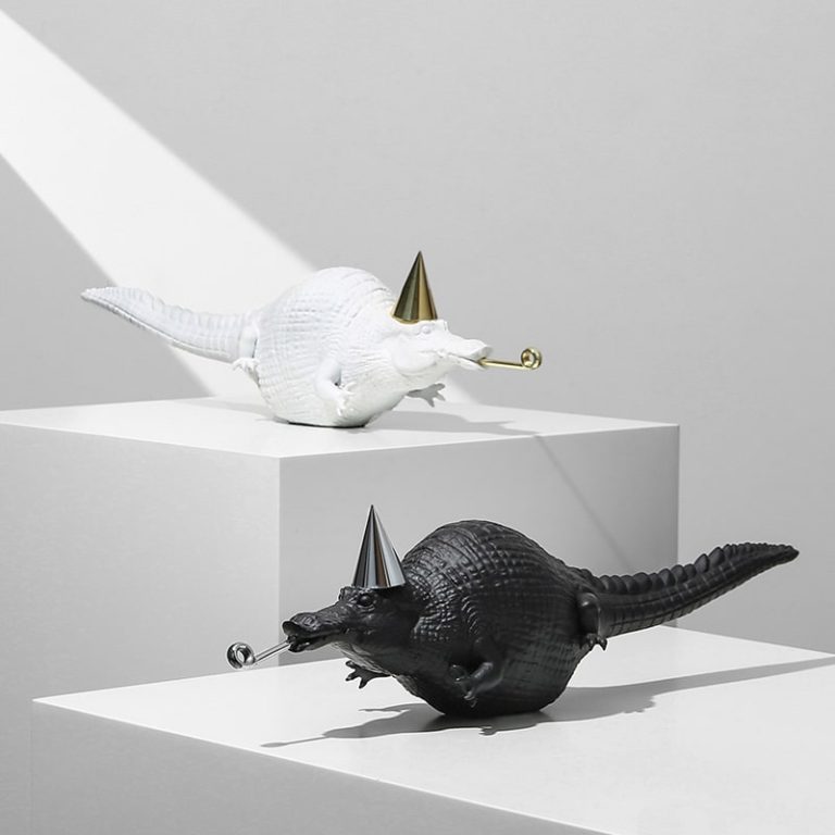 Tượng Cá Sấu Party Sôi Động