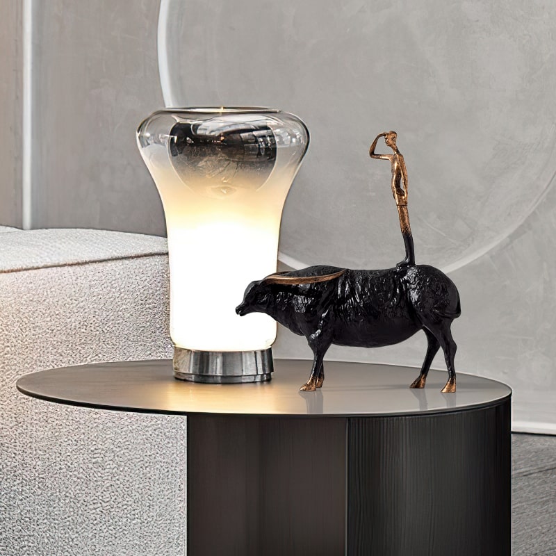 Tượng Cậu Bé Trên Lưng Trâu Tinh Xảo